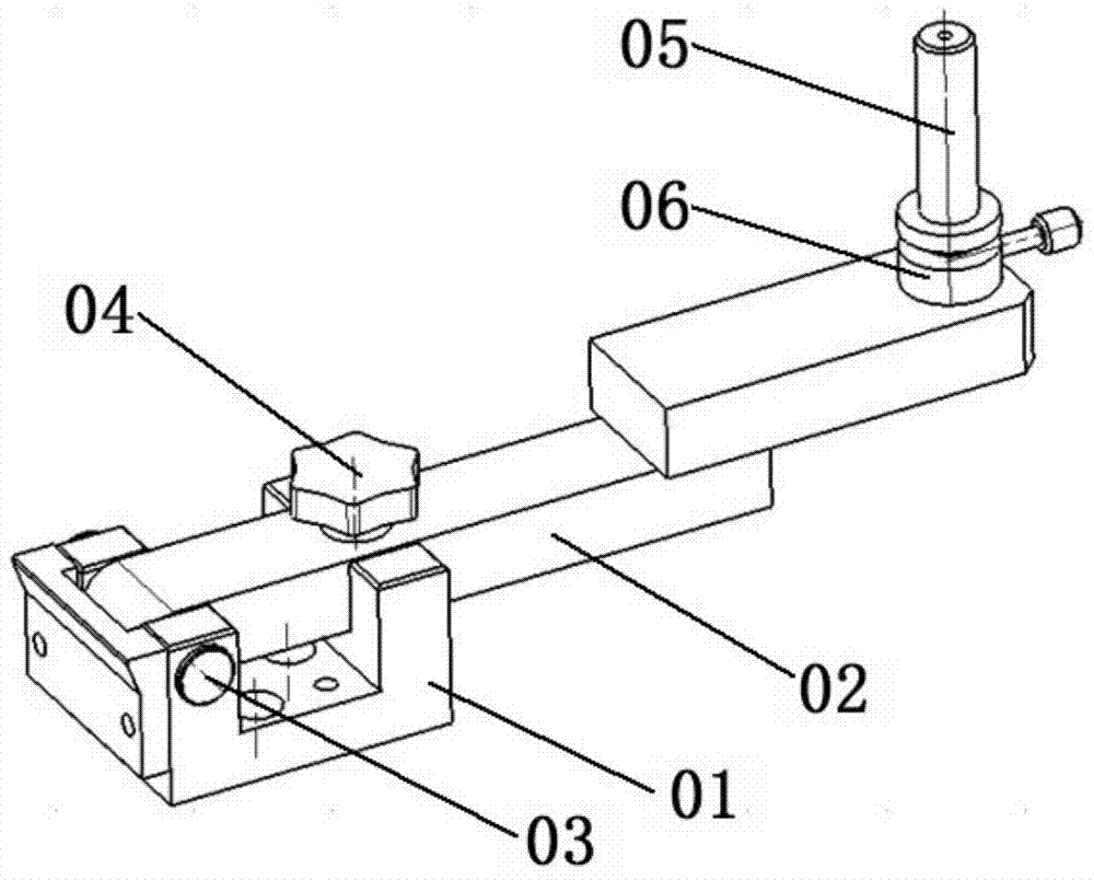 Plane difference detection device of concave molded surface holes