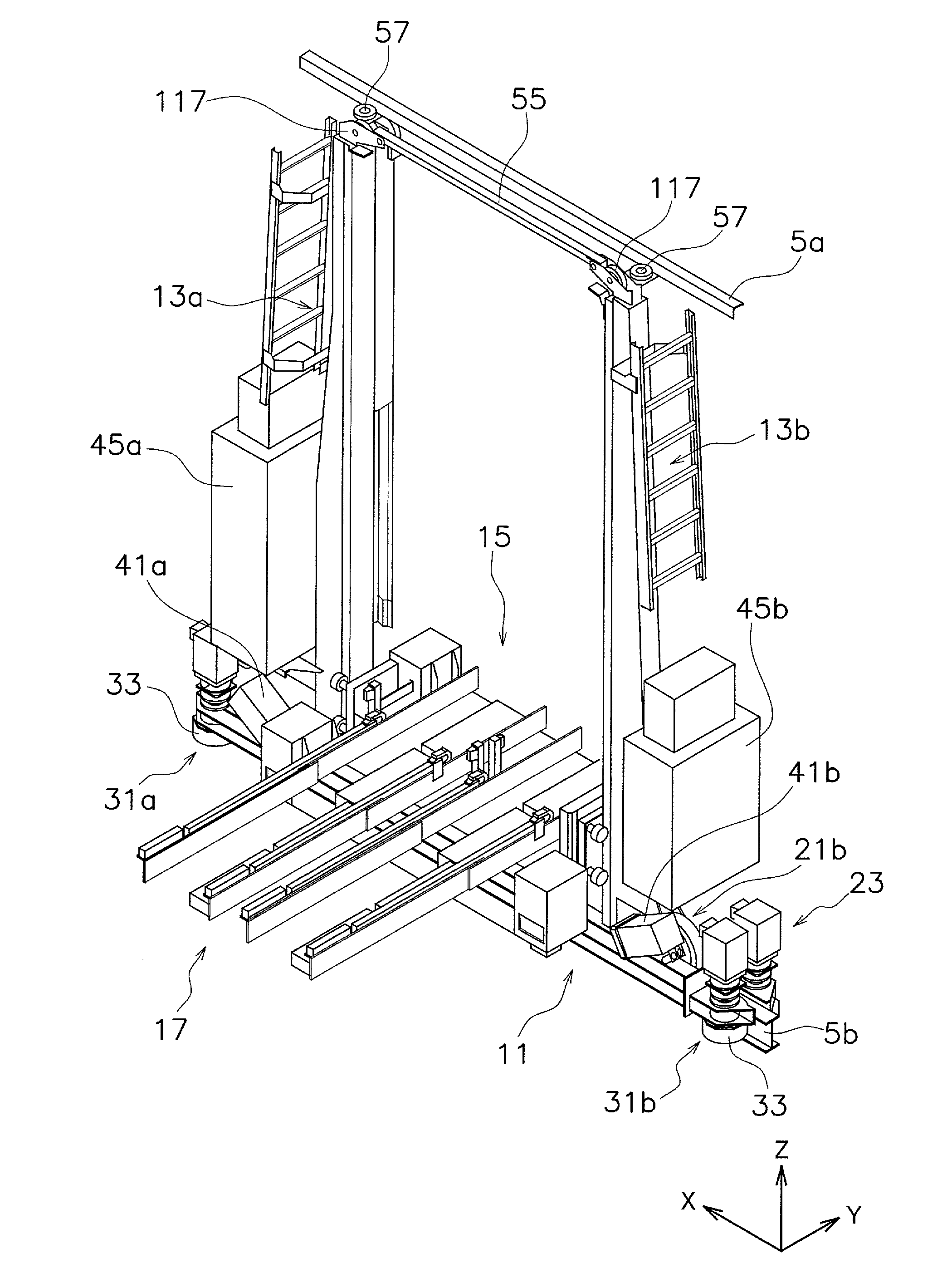 Stacker crane