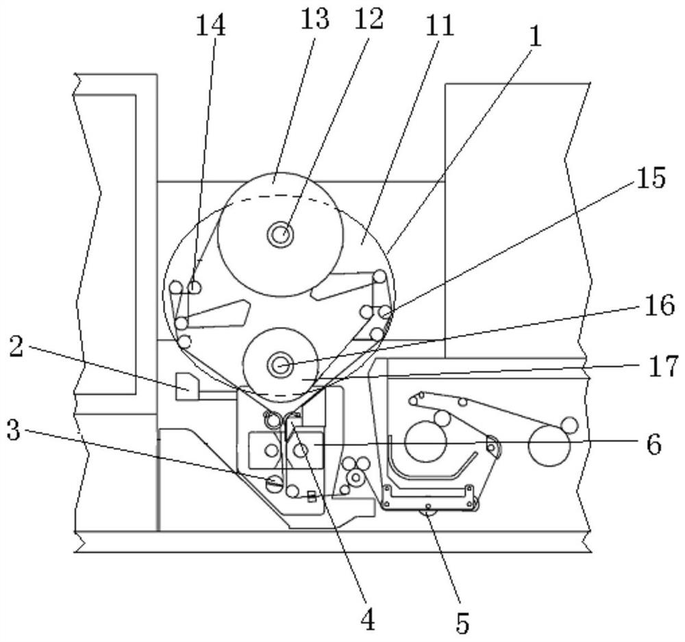 Adhesive-free strip splicing device