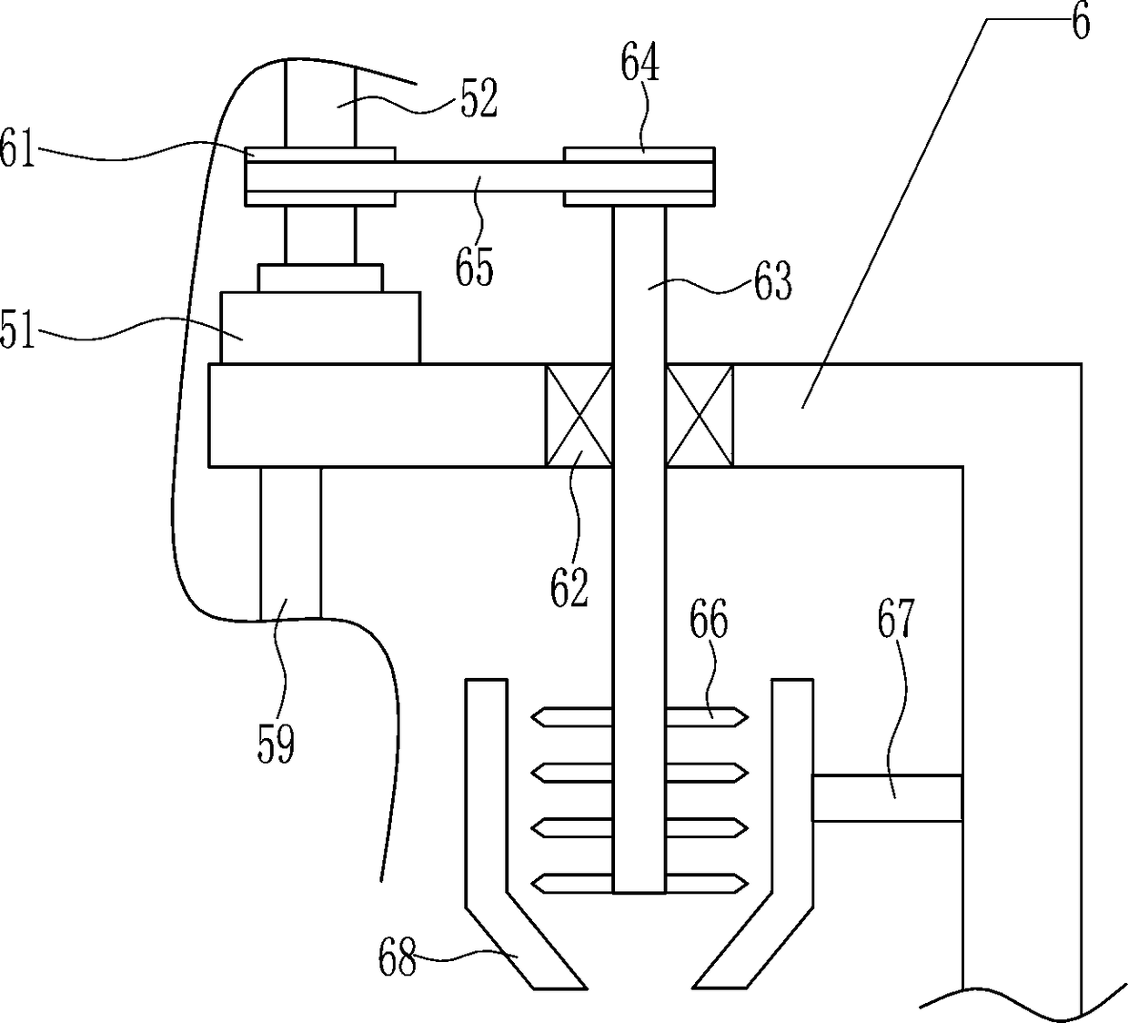 Portable water spray equipment used for large municipal flower bed