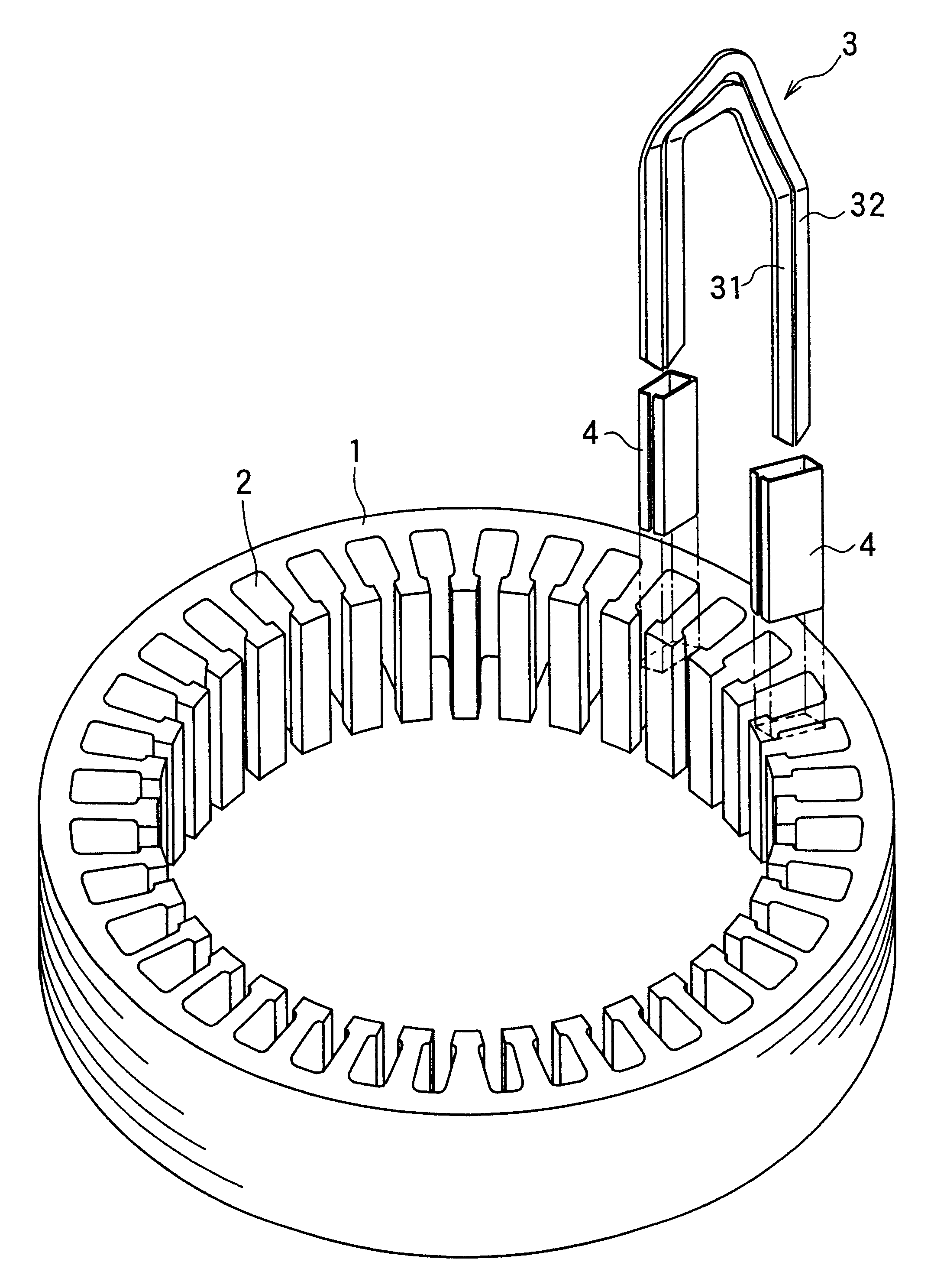 Method and apparatus for manufacturing AC-generator's stator for vehicle