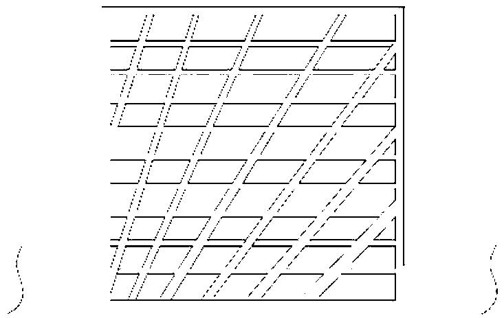 A continuous lead-acid battery grid and a manufacturing method thereof