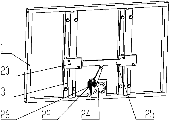 Automatic disk stacking device for security line collection disk