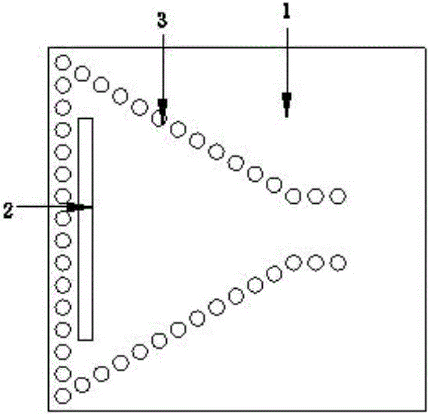 Triangle substrate-integrated waveguide resonator-based planar slot antenna