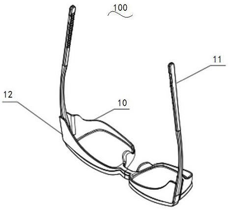 A kind of anti-epidemic spectacle frame manufacturing method and anti-epidemic spectacle frame