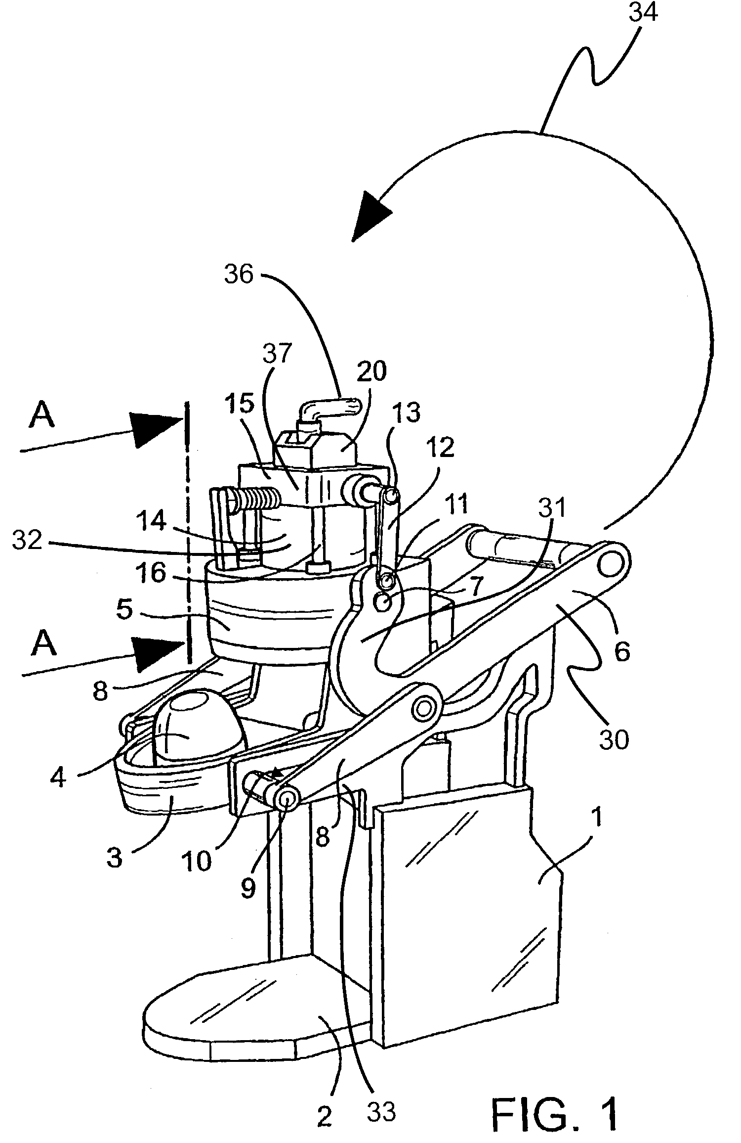 Percolating device