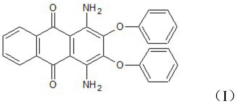 A kind of purple disperse dye composition for printing