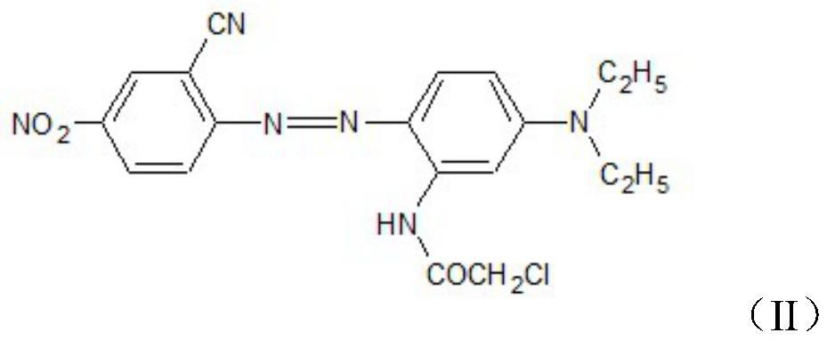 A kind of purple disperse dye composition for printing