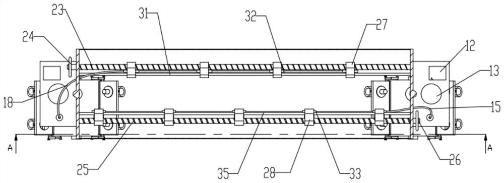 Energy-saving irrigation device for hydraulic engineering