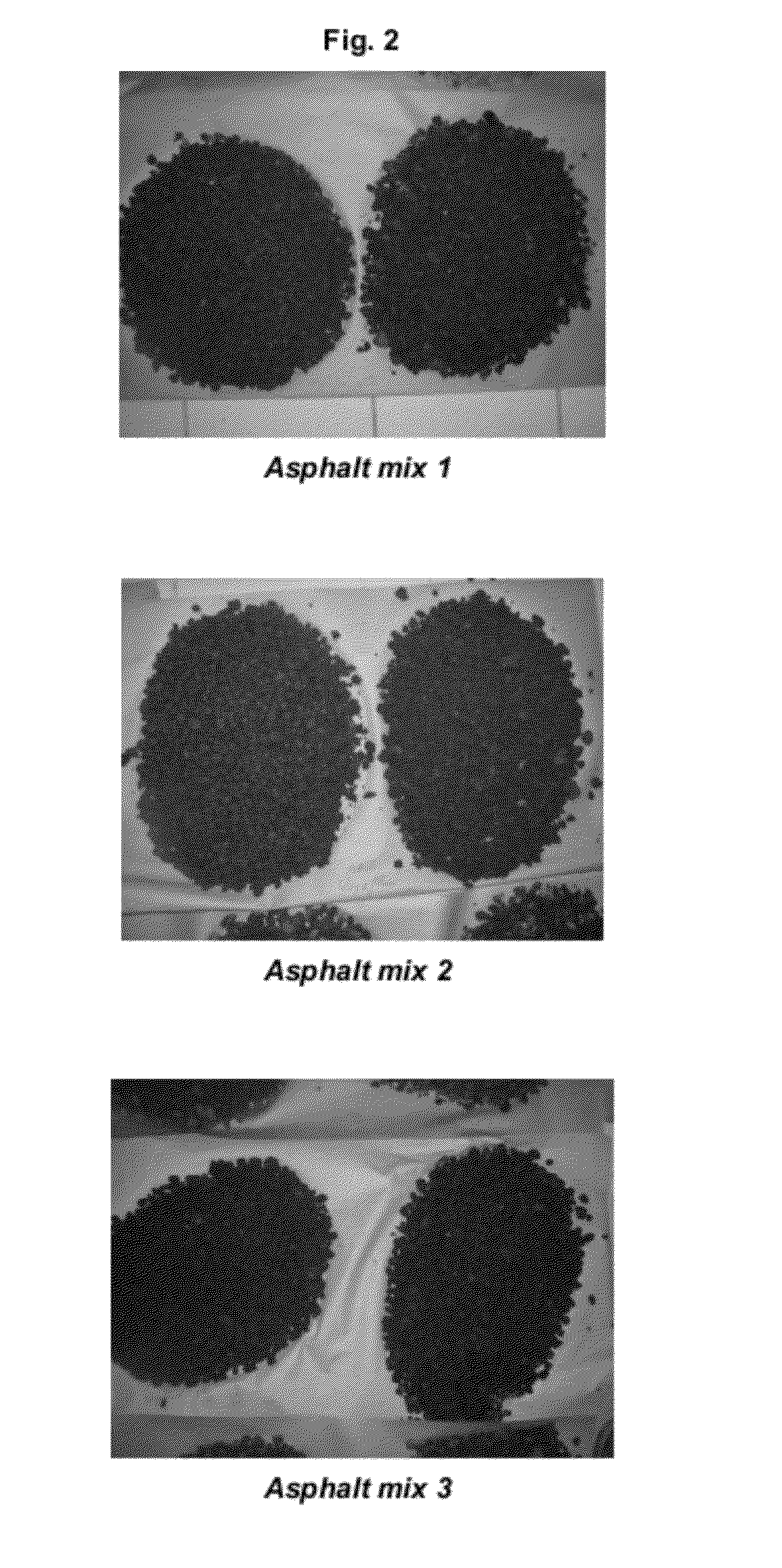 Vegetable-based products of the siccative type for recycling and rejuvenating reclaimed asphalt pavements in situ or in a dedicated plant