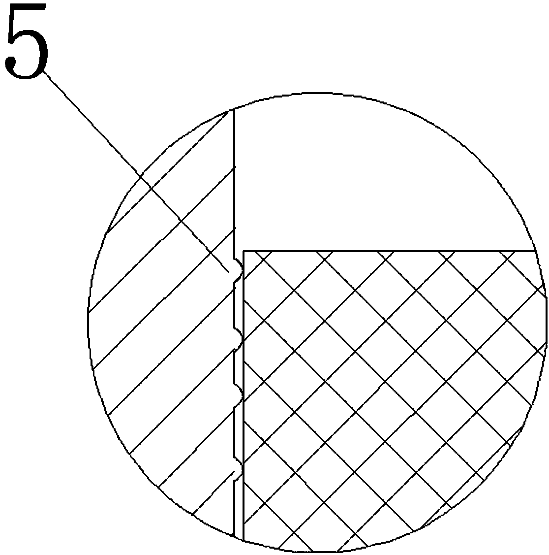 Non-triggering-type electrode capable of reducing arcing energy of vacuum electric arc thruster