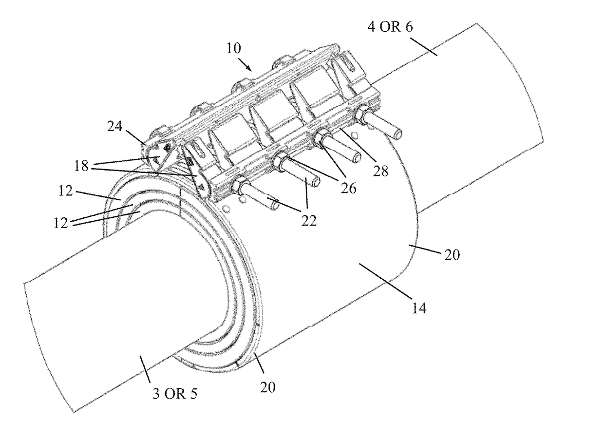 Method for pipe coupling encapsulation