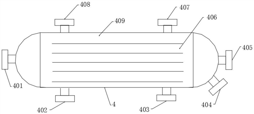 Membrane dryer, intermittent esterification reaction system and dimethyl adipate preparation method