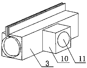 Municipal rainwater pipeline assembly module and construction method