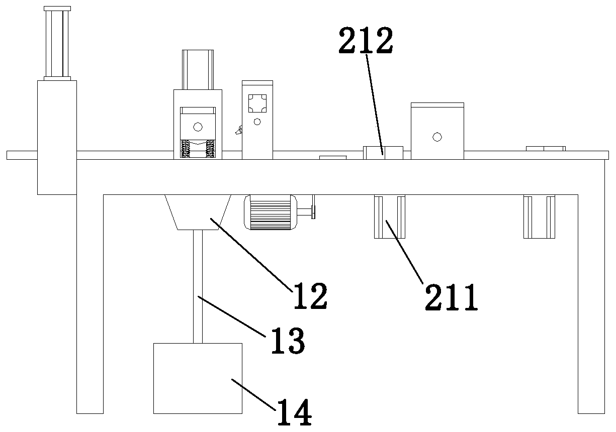 Stainless steel corrugated pipe machining device