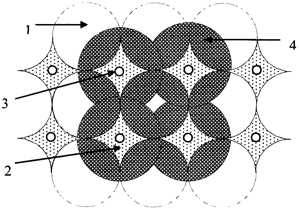 Construction method of microbial stirring grouting pile