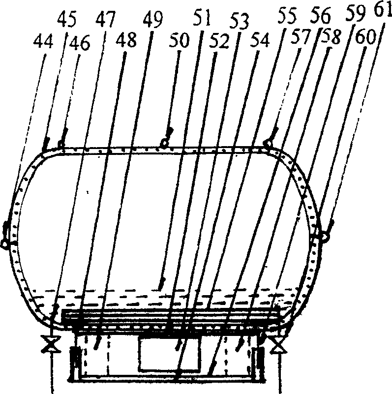 Non-failure biogas fermentation tank