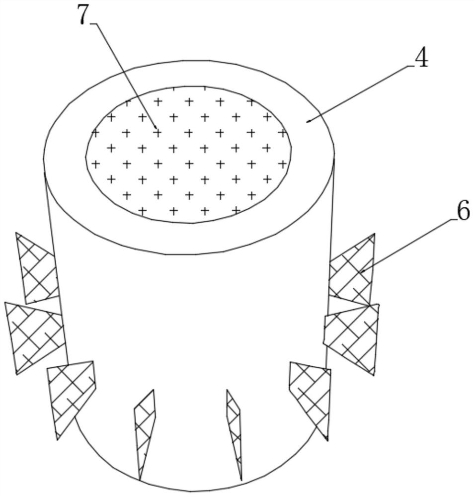 Novel carbon group internal cloth type heat conductor