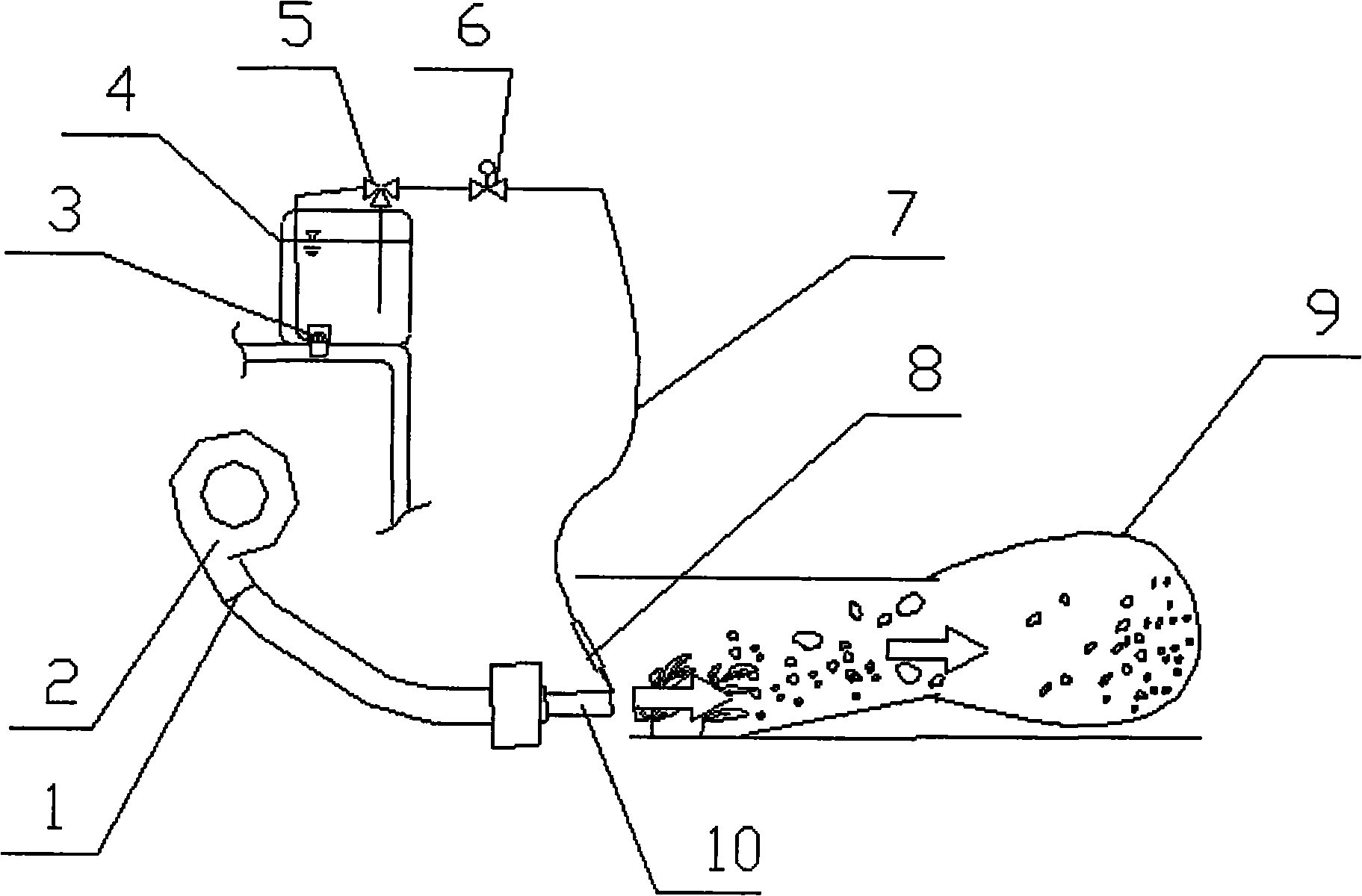 Environmental protecting physical deinsectization method for arboret economic crop