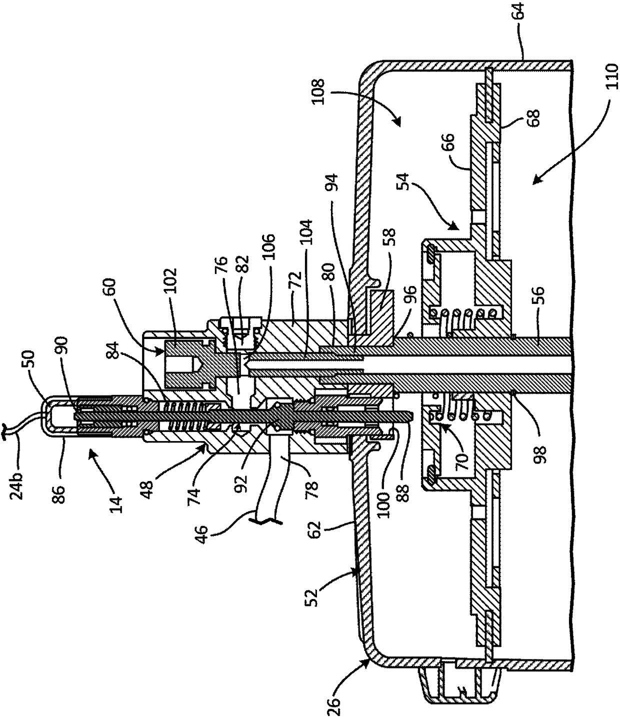 Continuous reservoir level monitoring