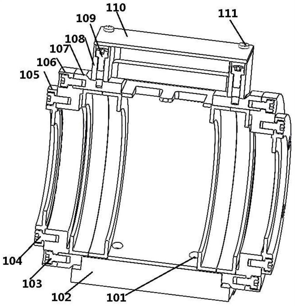 Magnetic suspension bearing dynamic torque sensor