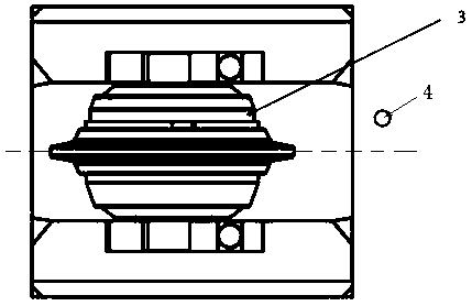 TBM cutter head with cavitation jet assisted rock breaking and rock breaking method