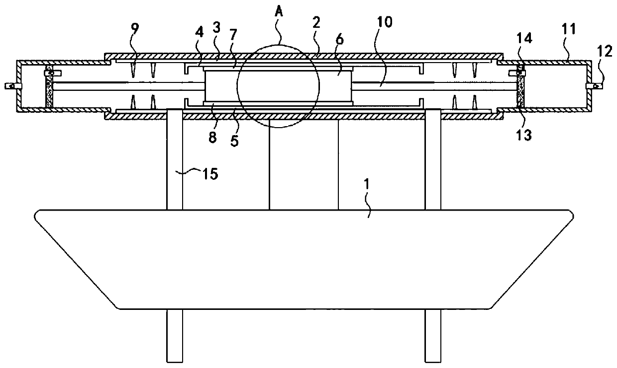 Fishpond aerator based on triboelectricity principle