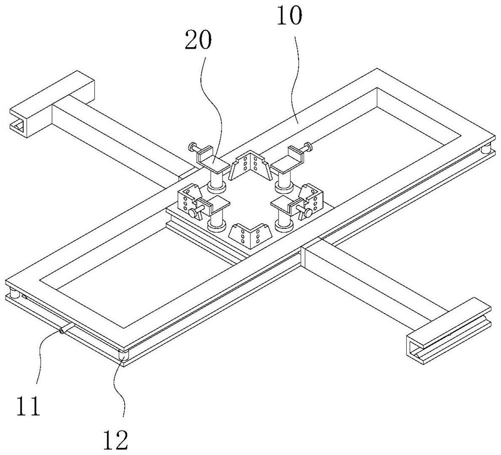 Quick replacement method for tower footing steel tank of communication floor guyed tower