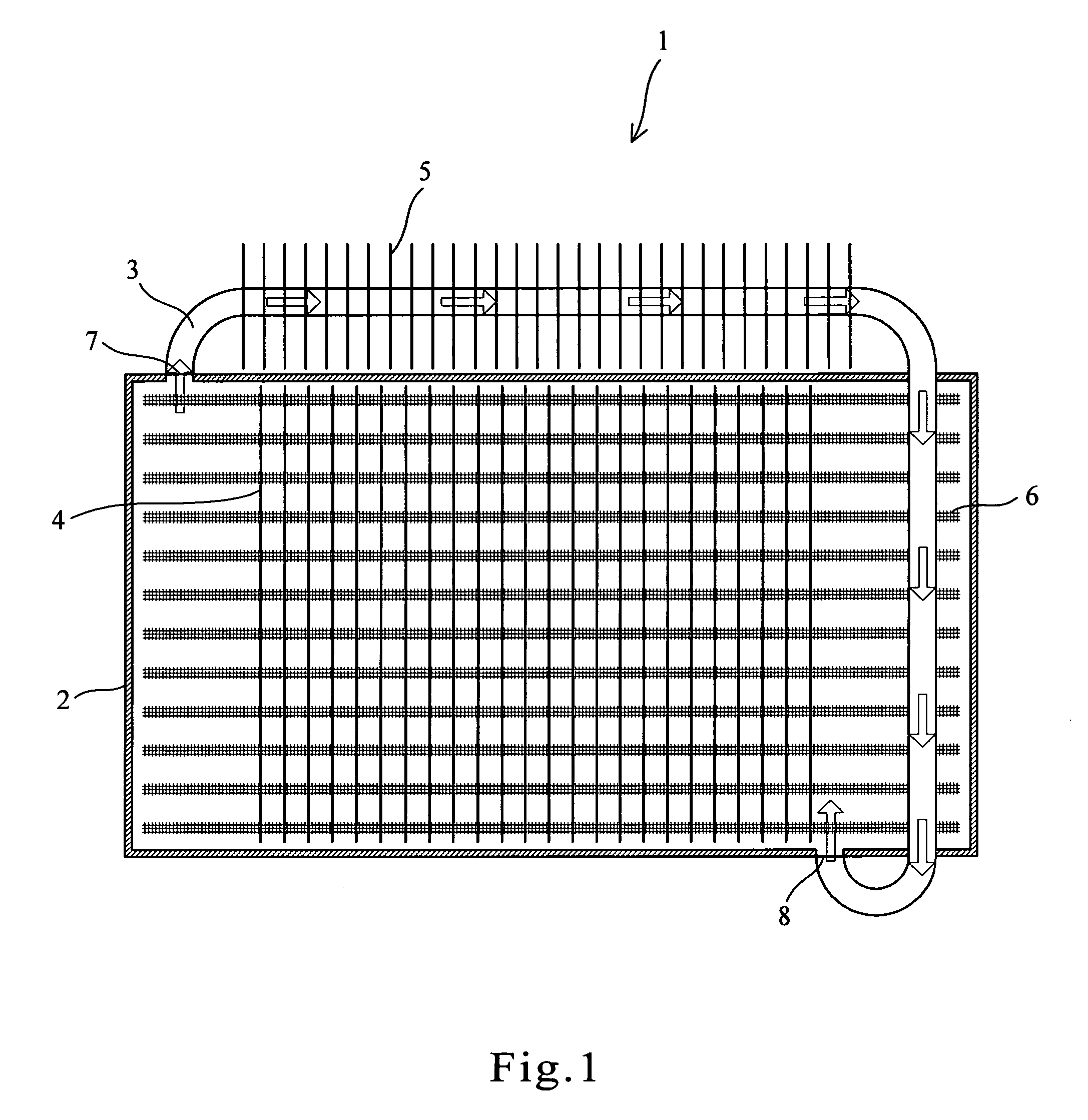 Closed-loop cycling type heat-dissipation apparatus