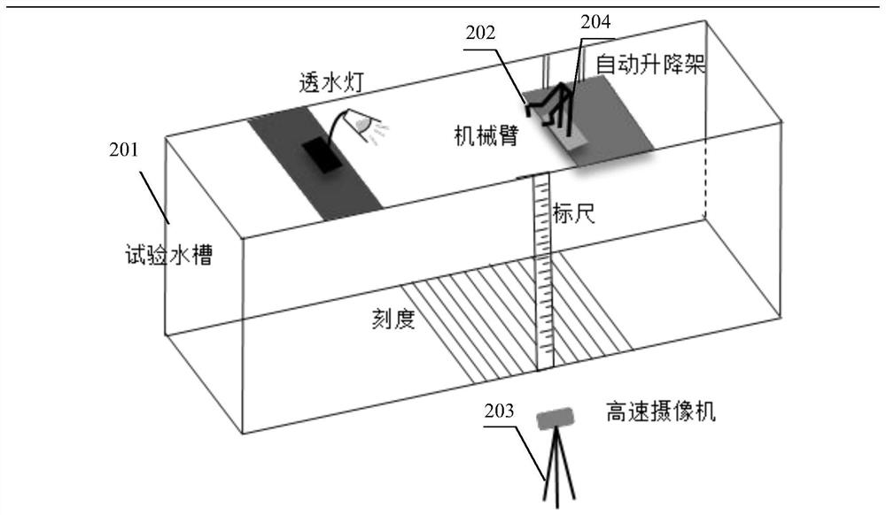 Prediction method for riprap falling distance of radial tidal current river reach