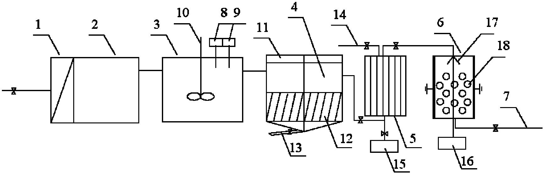 Device and method for integrally treating oily sewage at bilge of ship