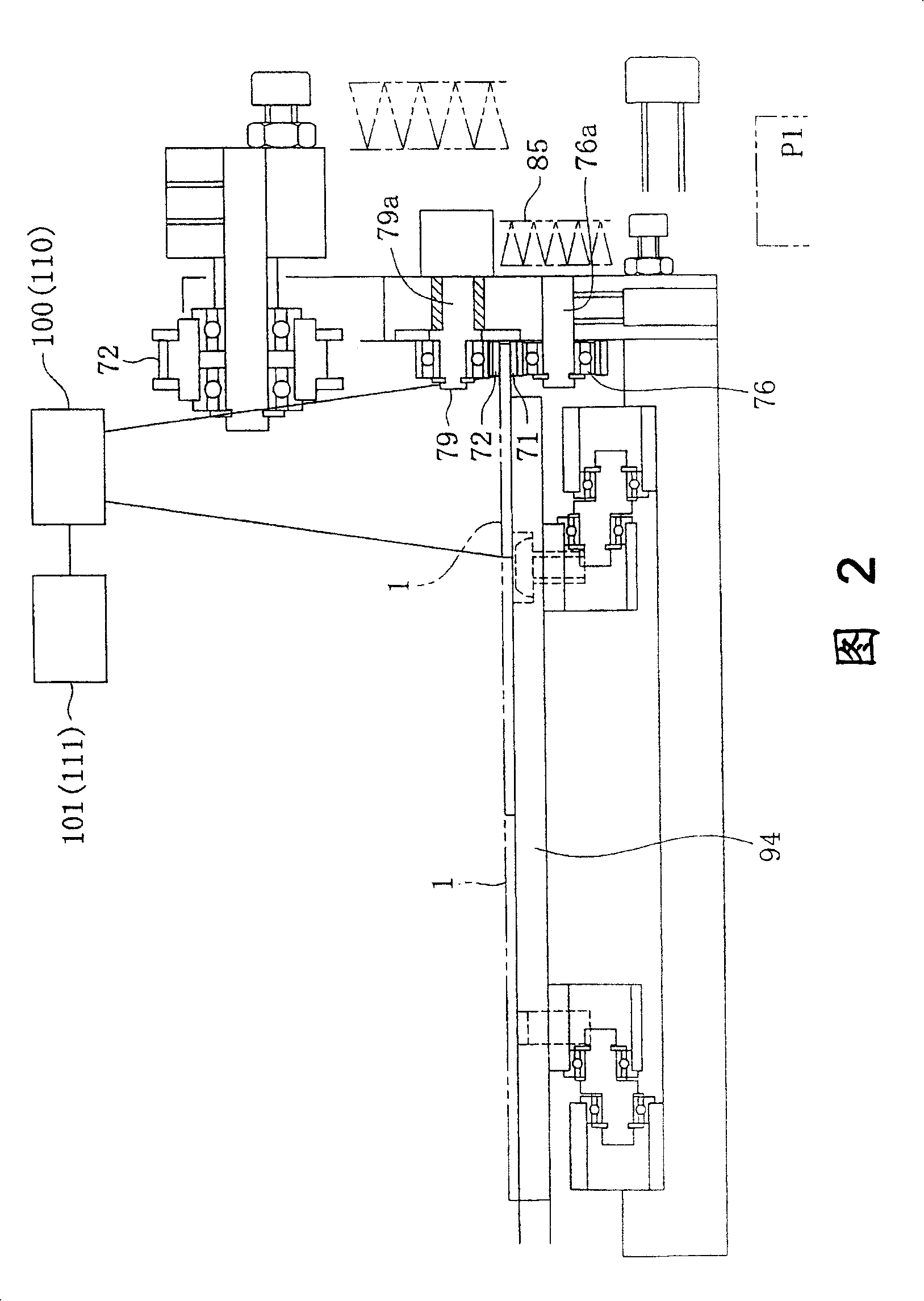 Method for recognizing work in die bonder and die bonder