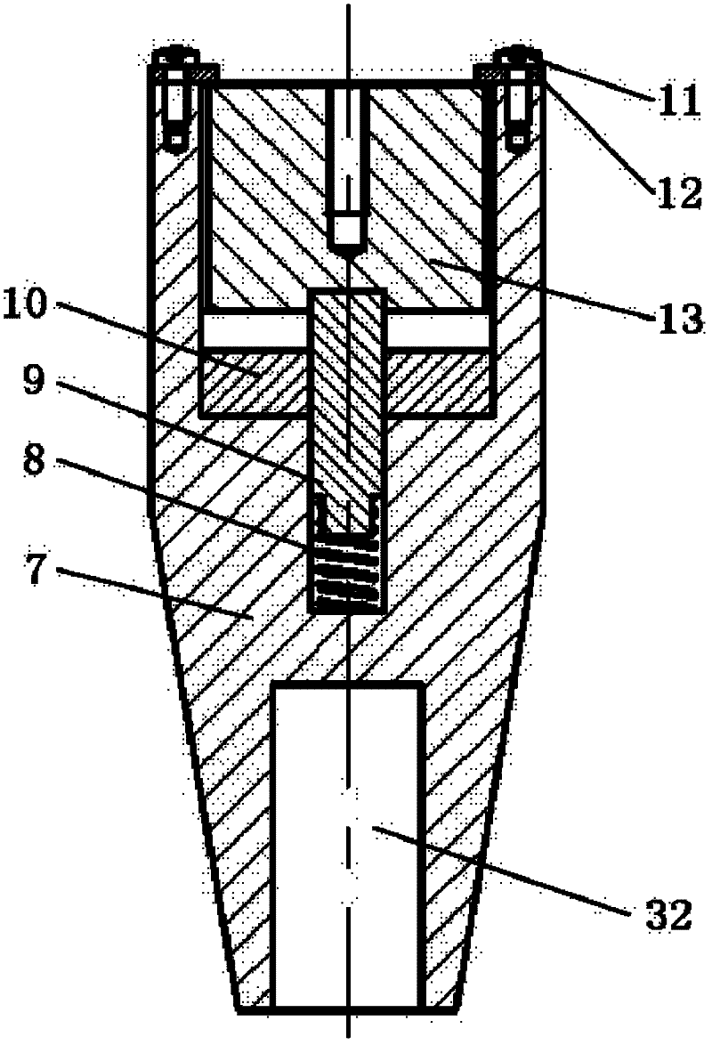 Simple high-g (gravity) acceleration shock testing machine