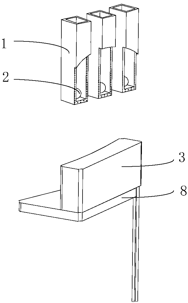 Stirring device and biochemical analyzer