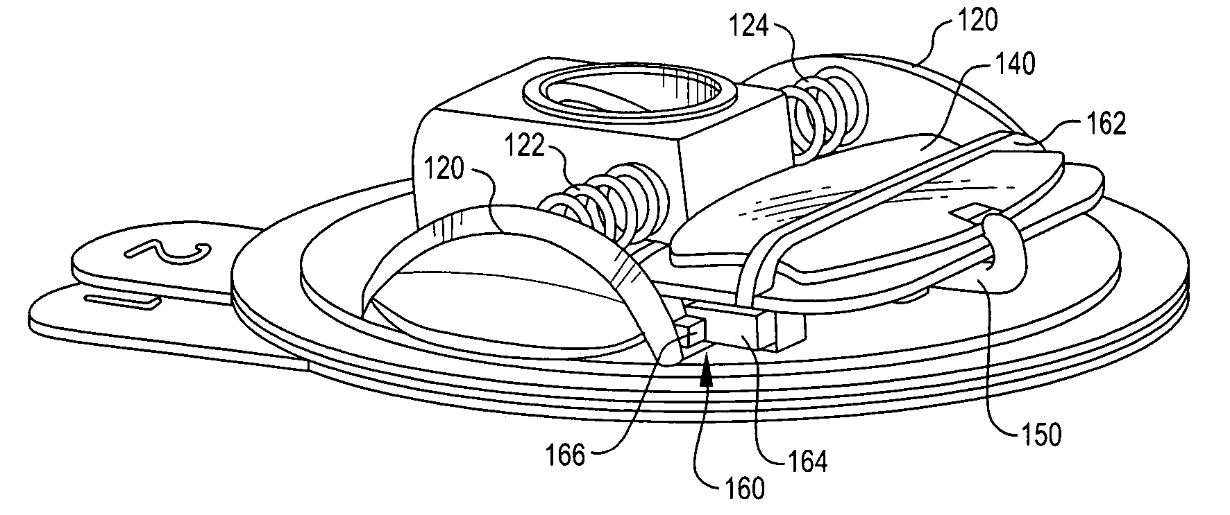 Disposable infusion device with medicament level indicator