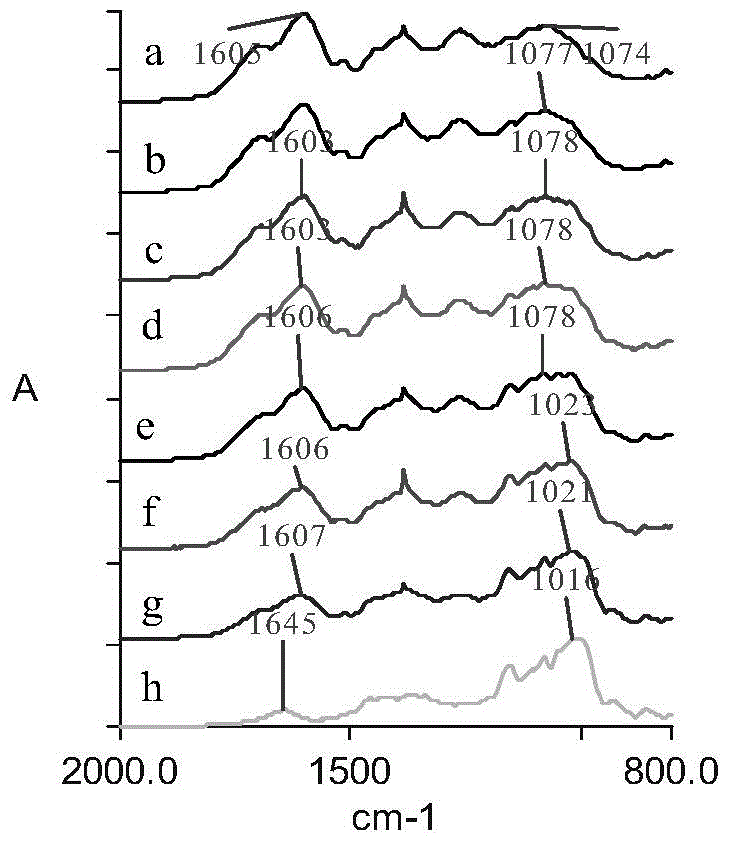 Method used for detecting dextrin content of health food via mid-infrared spectrum technology