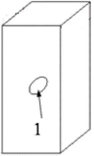 Manufacturing method of rock-internal-crack-simulated expansion transparent material