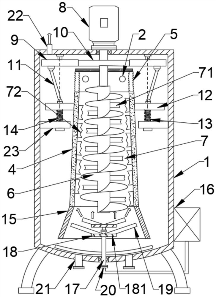 A kind of powdery seasoning crushing preparation device