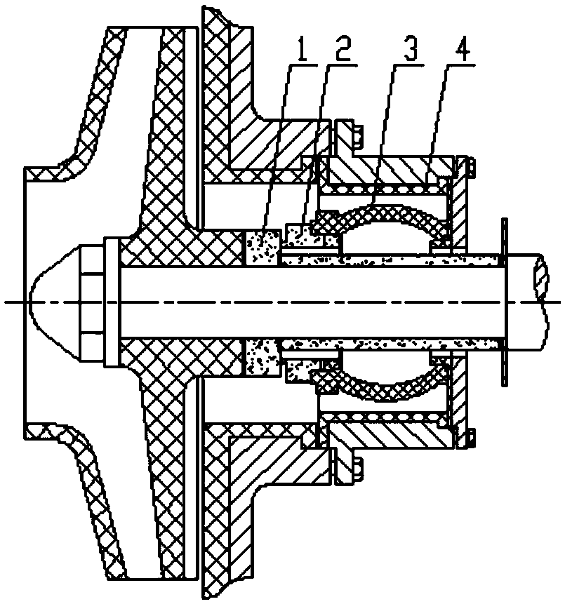 Anti-corrosion anti-dry-grinding shaft seal