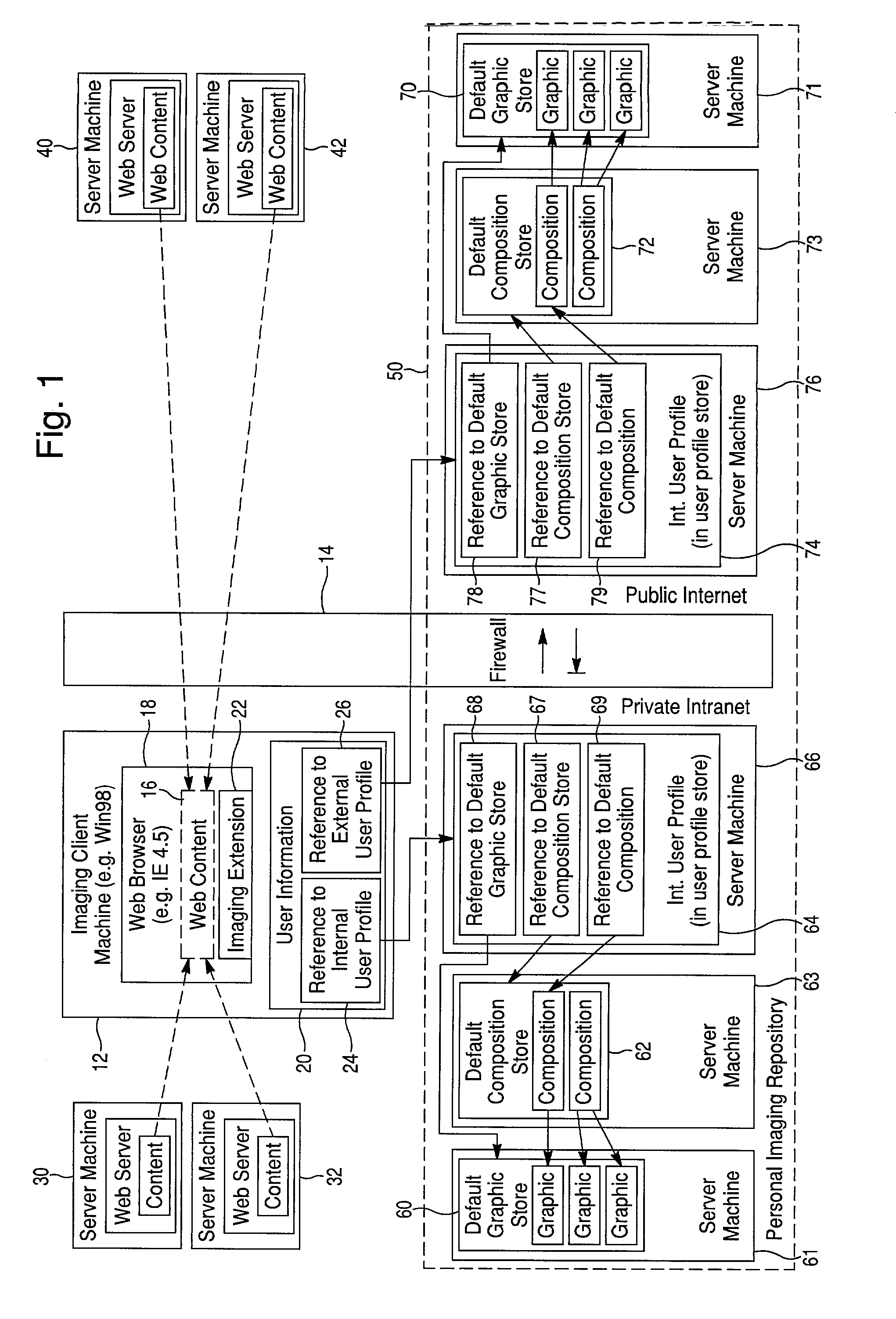 Variable data printing with web based imaging