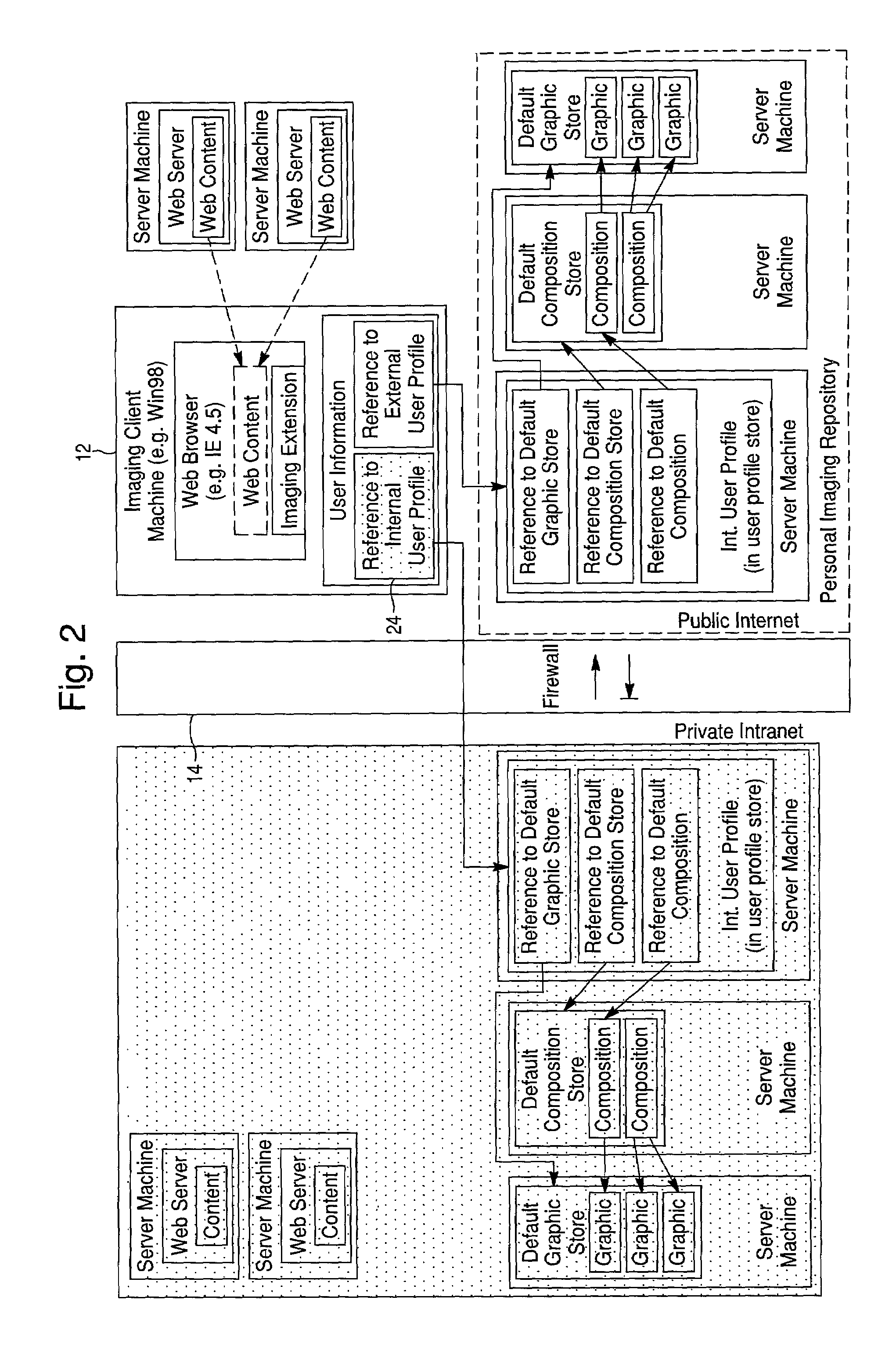 Variable data printing with web based imaging