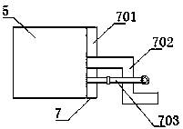 Plywood pressing device