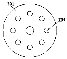 Plywood pressing device