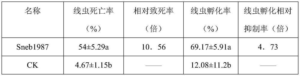 A kind of enterobacteriaceae and application for preventing and treating plant root-knot nematode