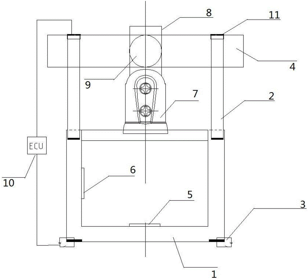 Riding pull ring device, pull ring control method and vehicle provided with pull ring