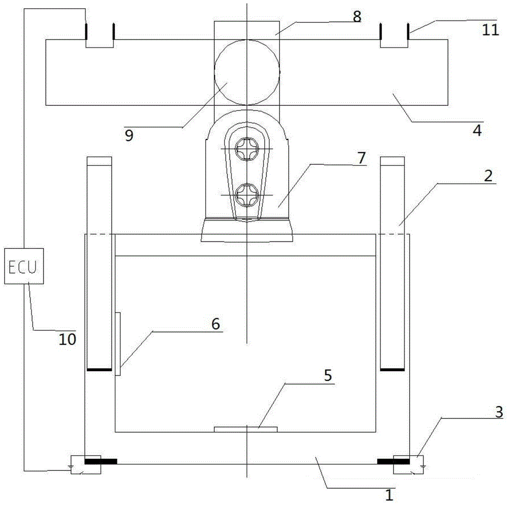 Riding pull ring device, pull ring control method and vehicle provided with pull ring