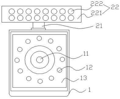 An intelligent building monitoring system and monitoring method based on the Internet of Things