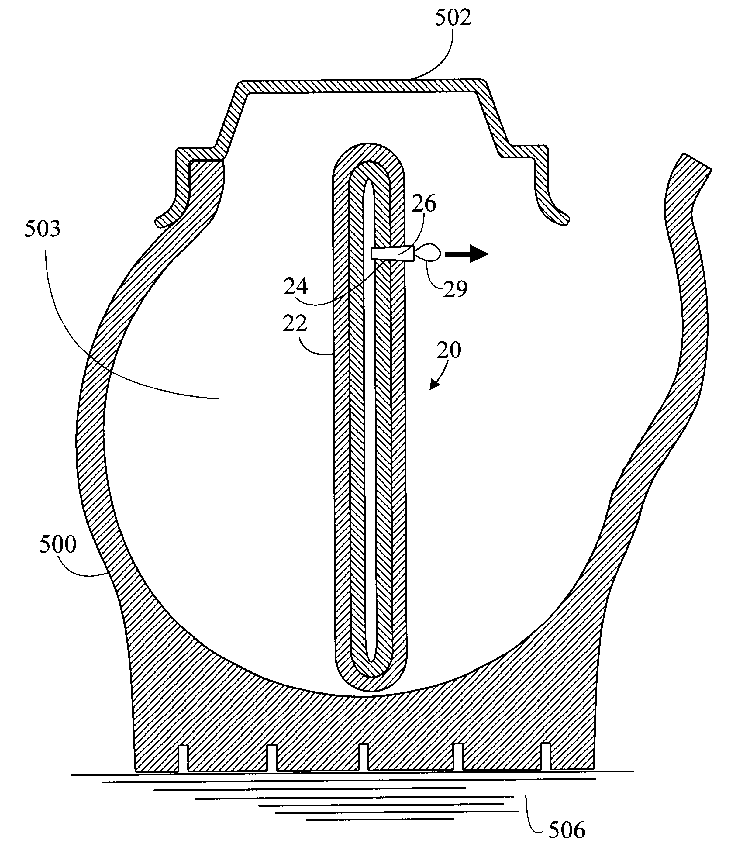 Safety liner for a vehicle tire and method of use