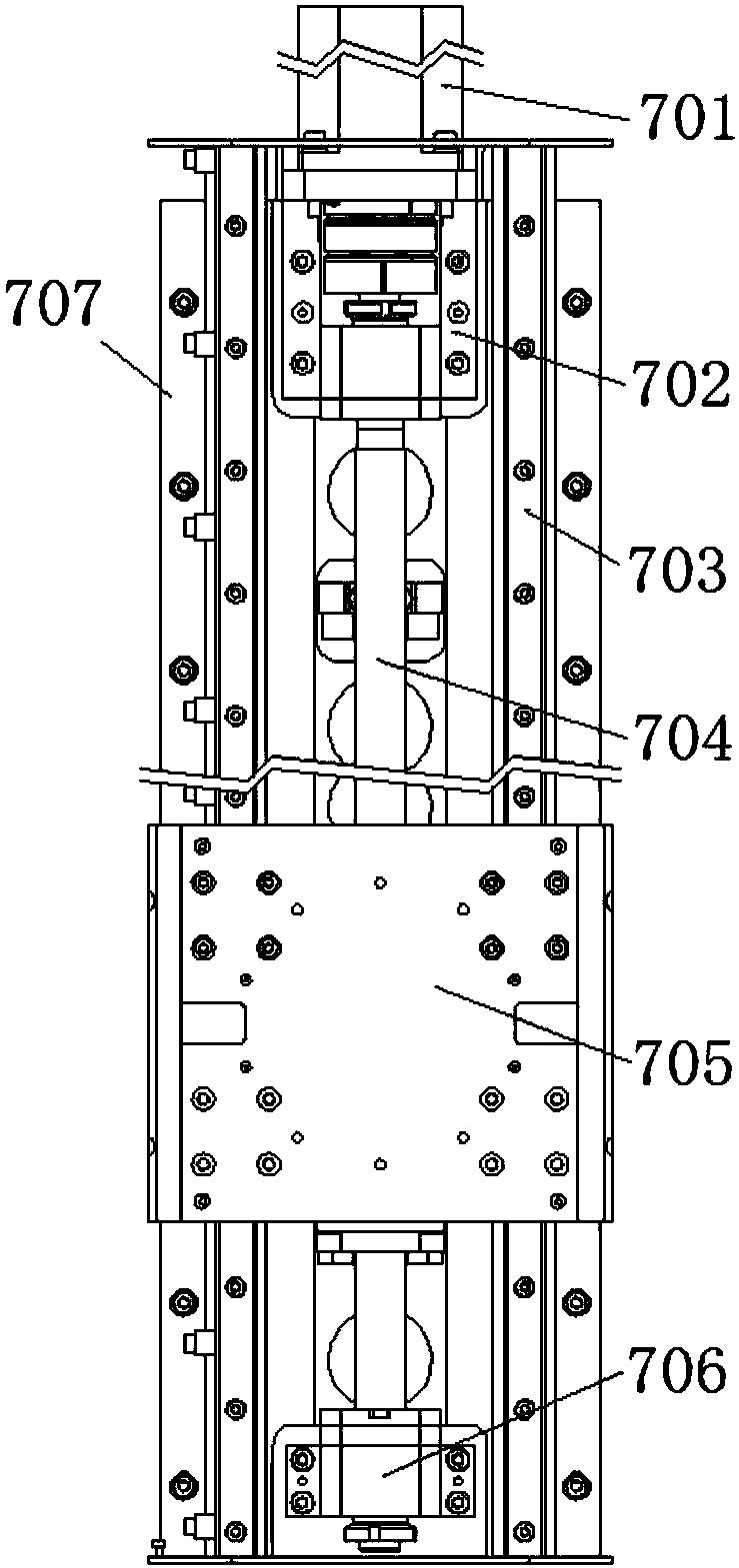 Turret punch press system based on two-arm robot