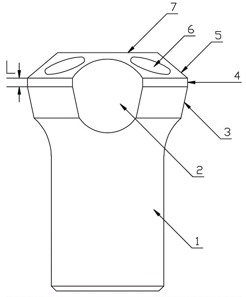 Reinforced type drilling drill bit with gauge protection step